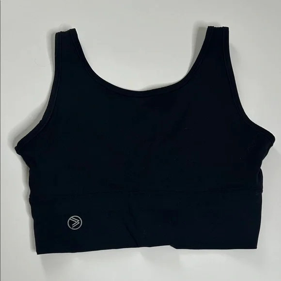 Savvi Black Sports Bra - Picture 1 of 4